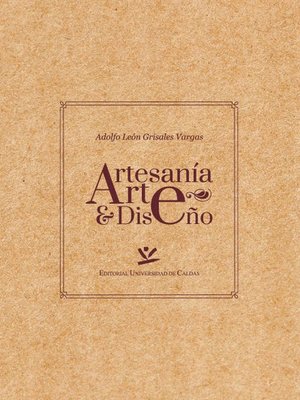 cover image of artesania arte y diseño